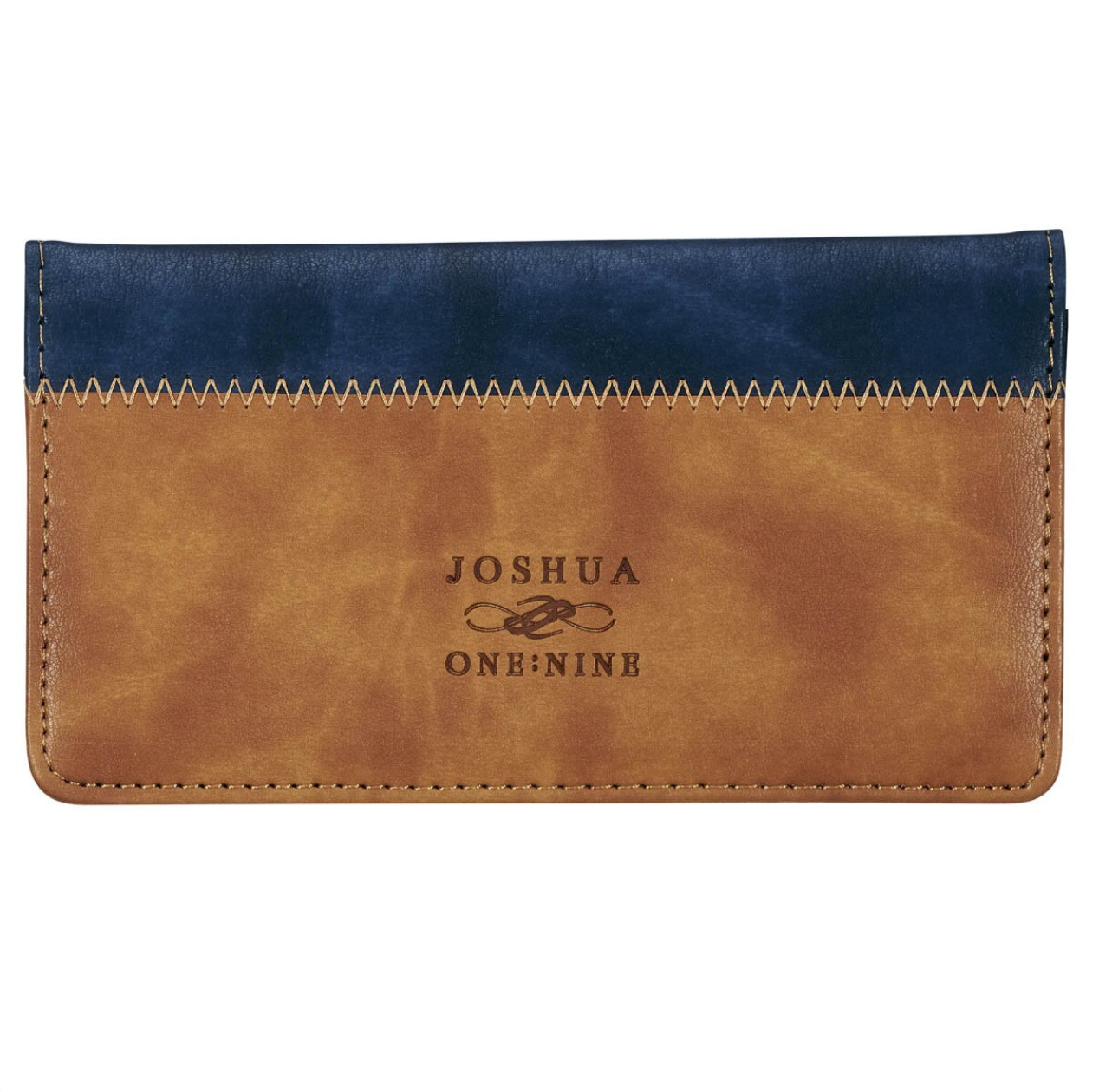 Be Strong and Courageous Checkbook Wallet