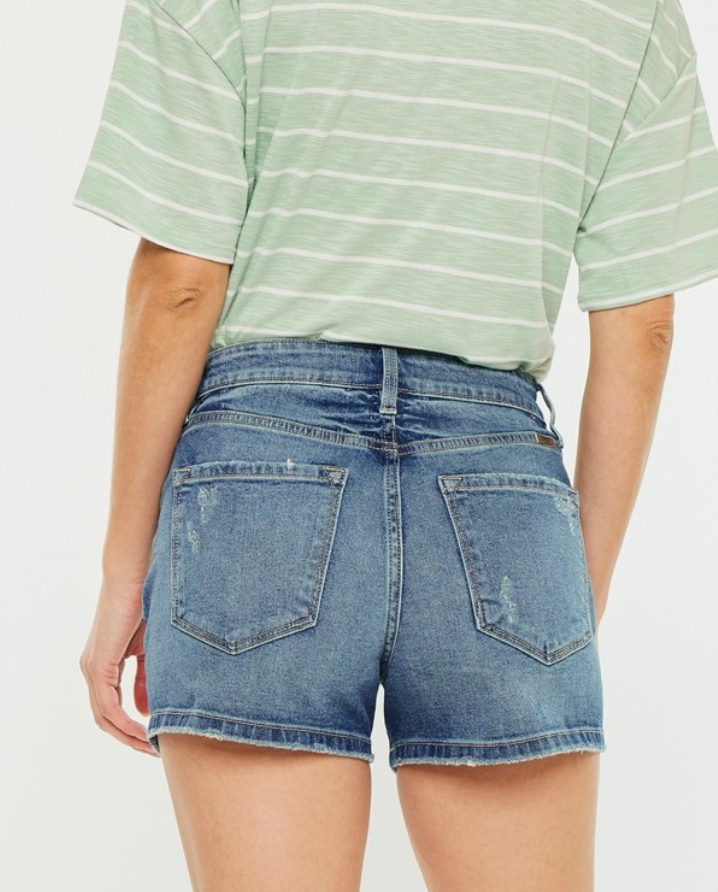 KanCan Cosmic Catherine Denim Shorts