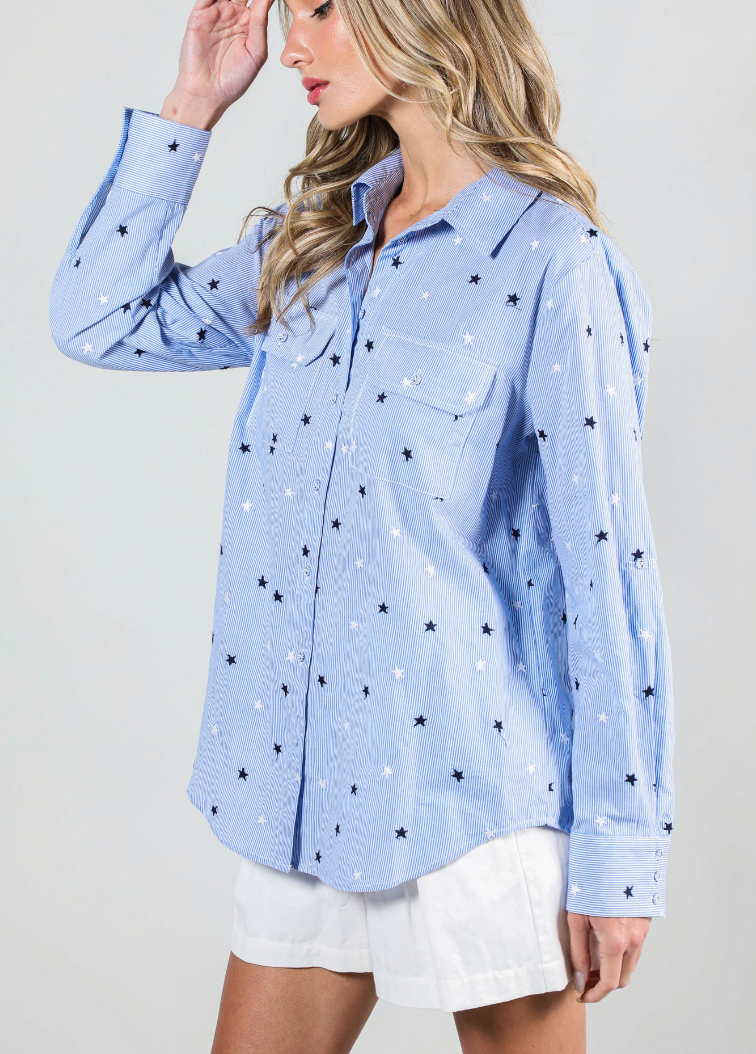 Oh My Stars Striped Top