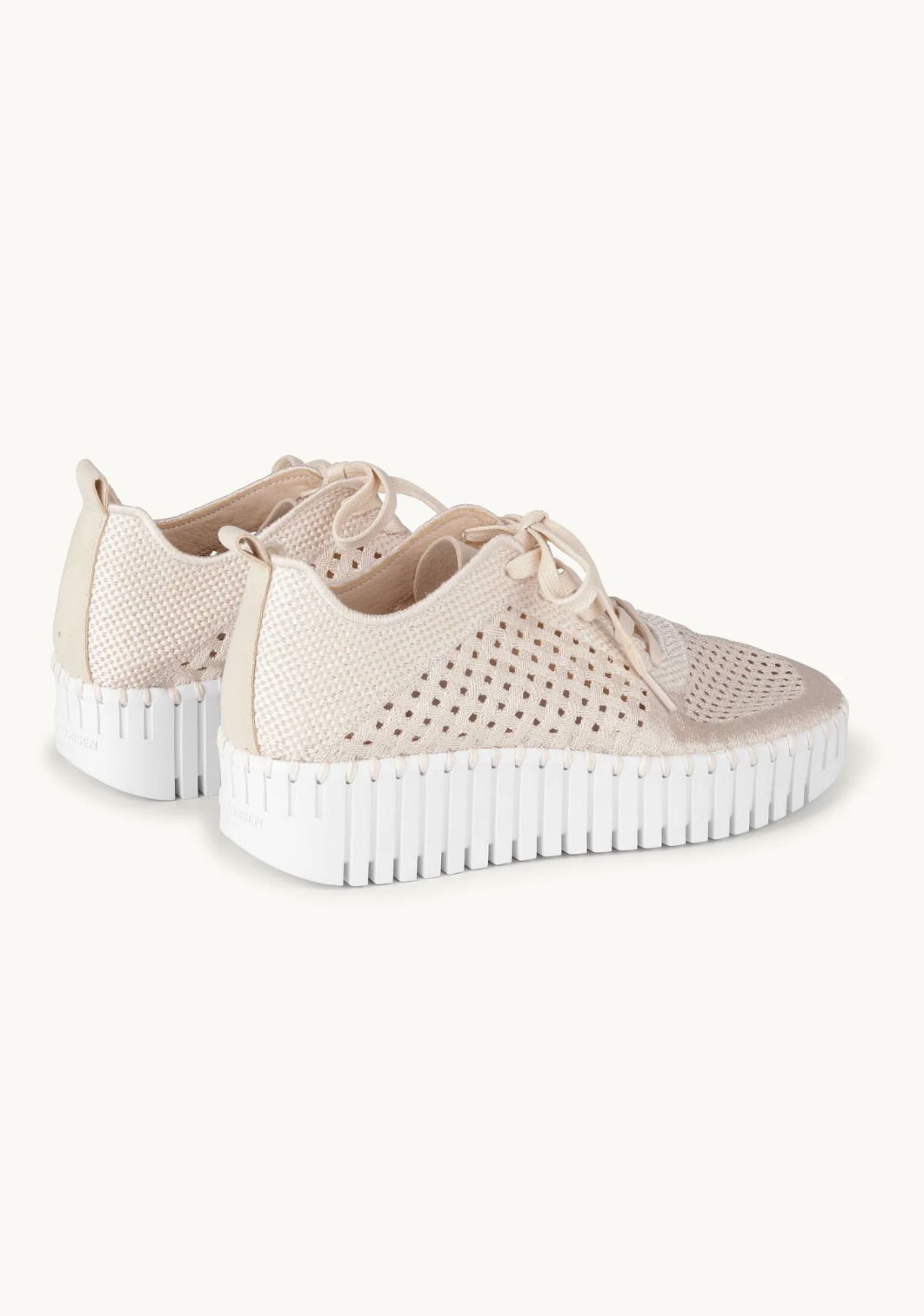 Ilse Jacobsen Lace Platform Sneaker