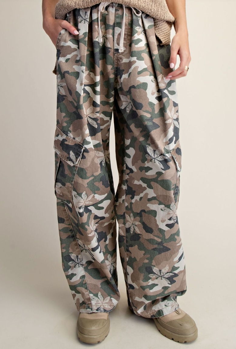 Camouflage Cutie Cargo Pants