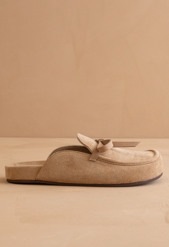 Stevie Suede Slip-On Mule