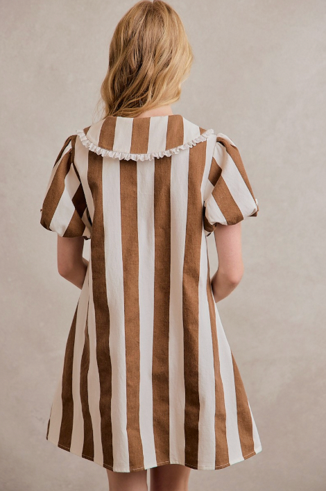 Retro Perfection Striped Dress