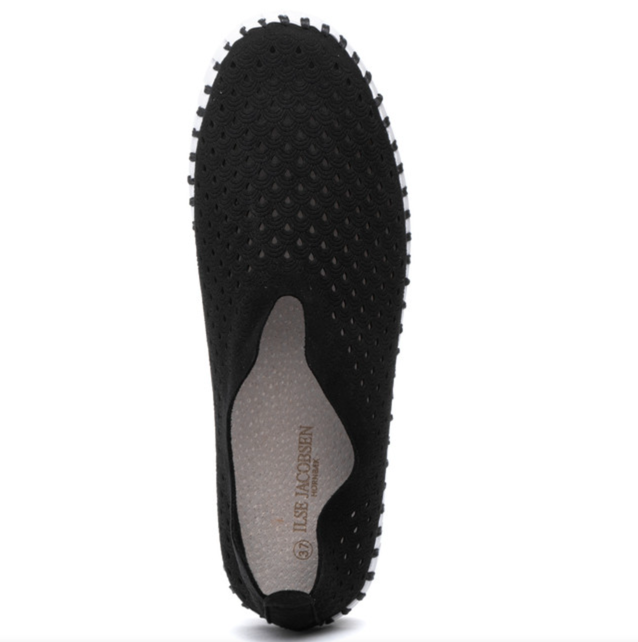 Ilse Jacobsen Black Platform Sneaker
