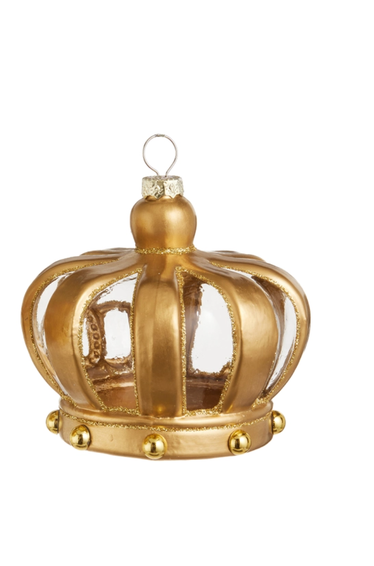 Gold Crown Ornament
