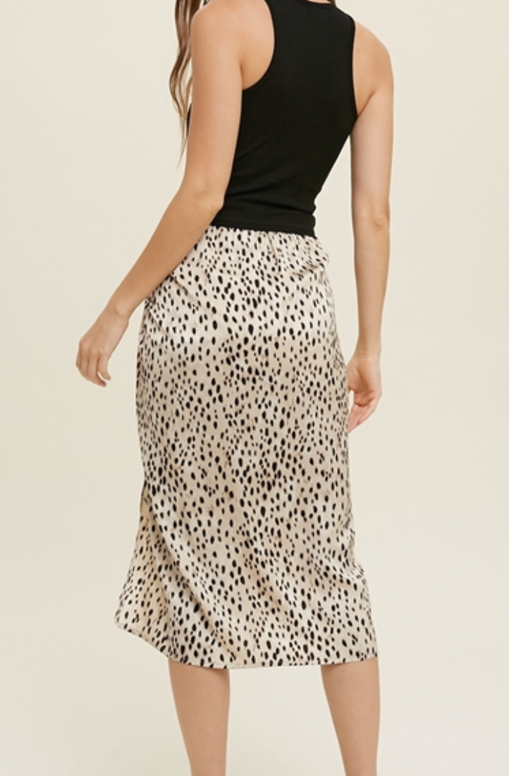 Nora Cropped Tank with Bra Insert in Black