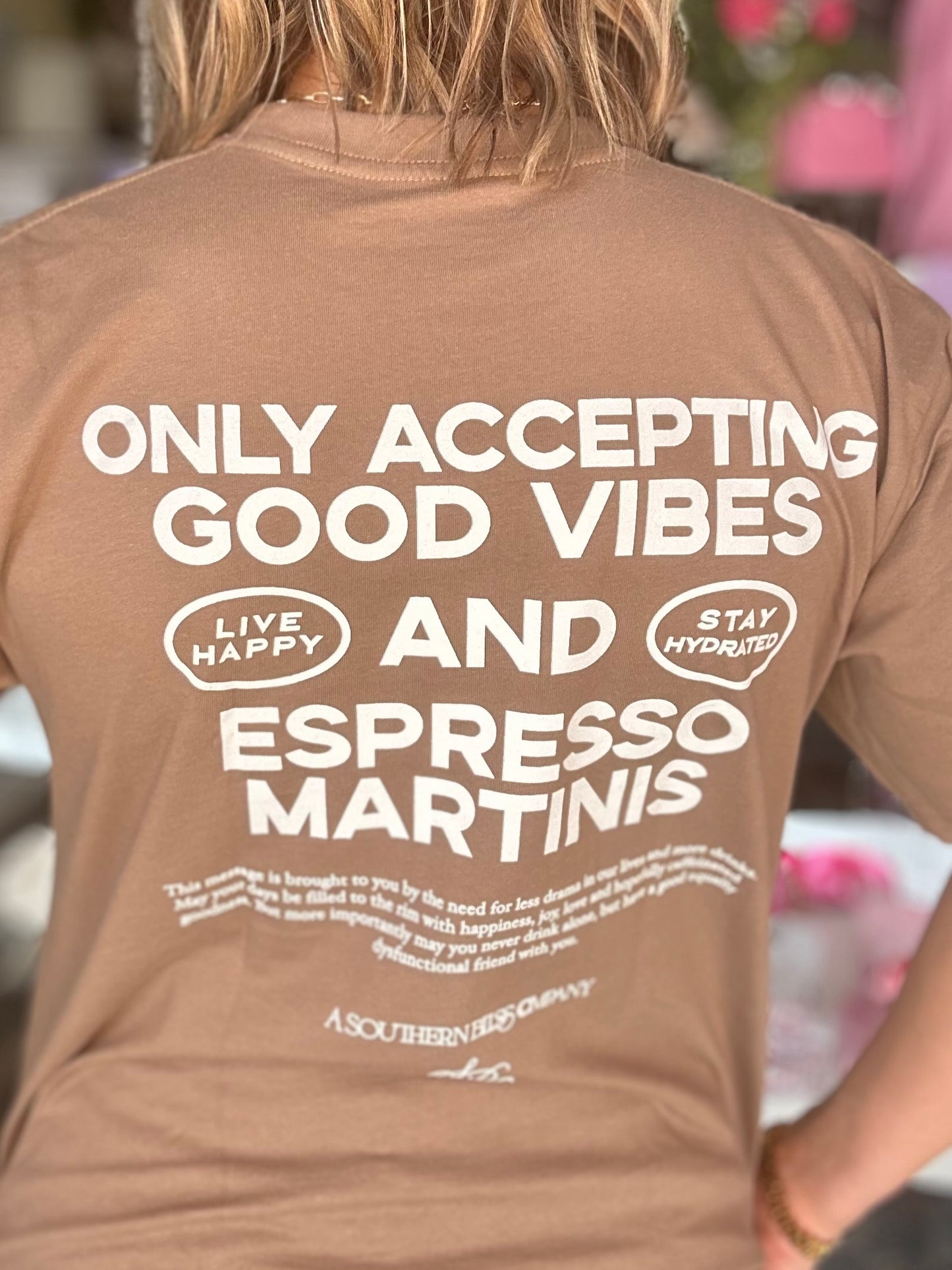 NEW! Only Accepting Good Vibes Tee