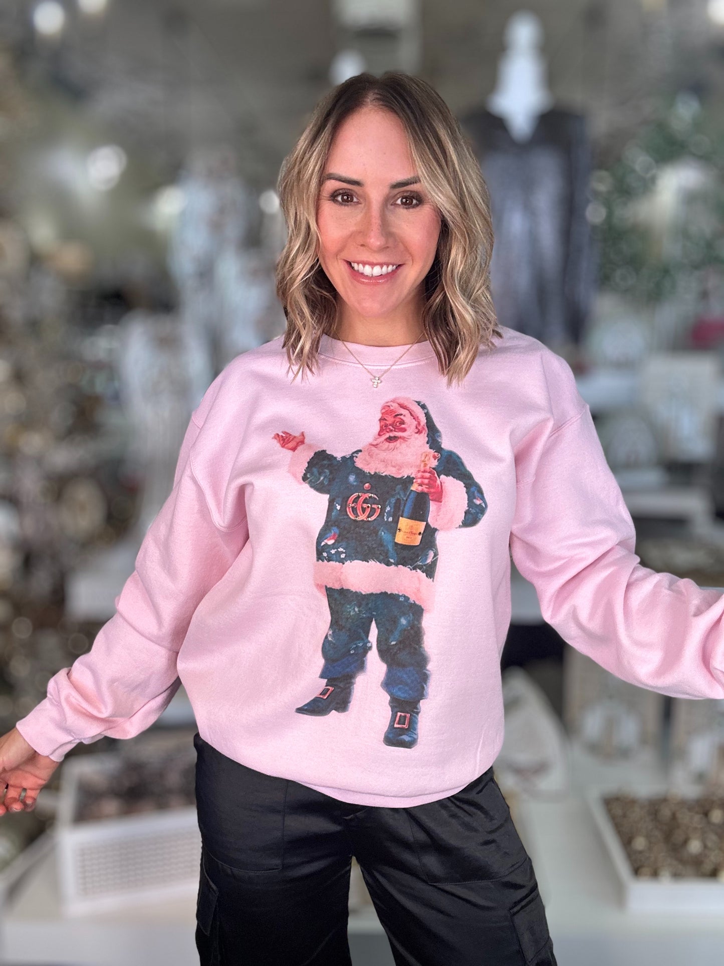 NEW! Boujee Santa Sweatshirt