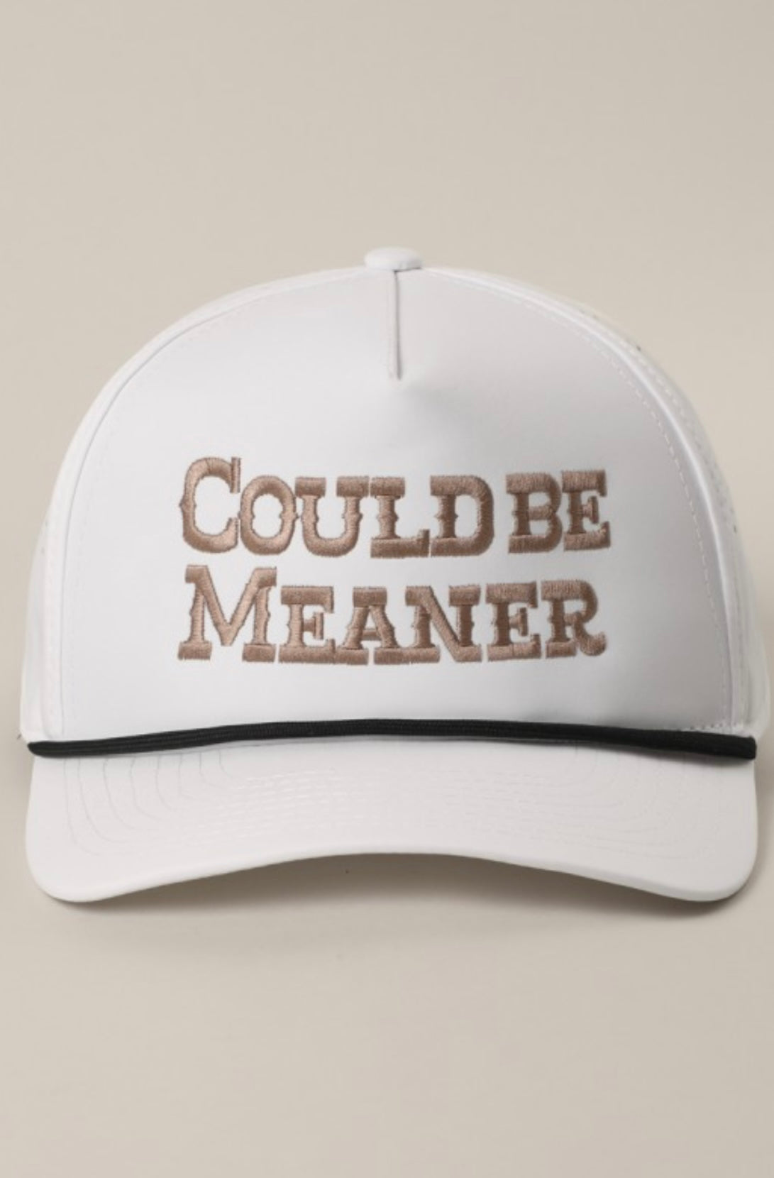 Could Be Meaner Rope Trucker Cap