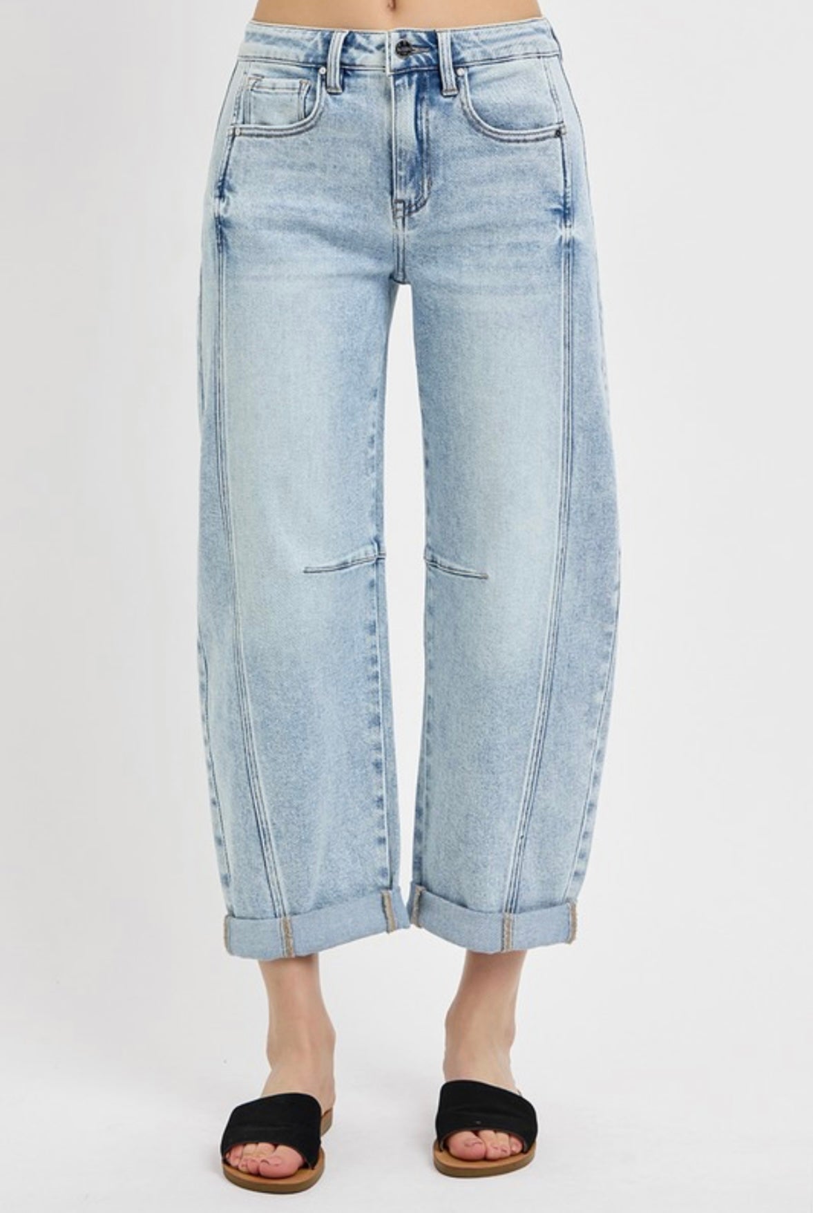 Kayleb Barrel Jean by Risen