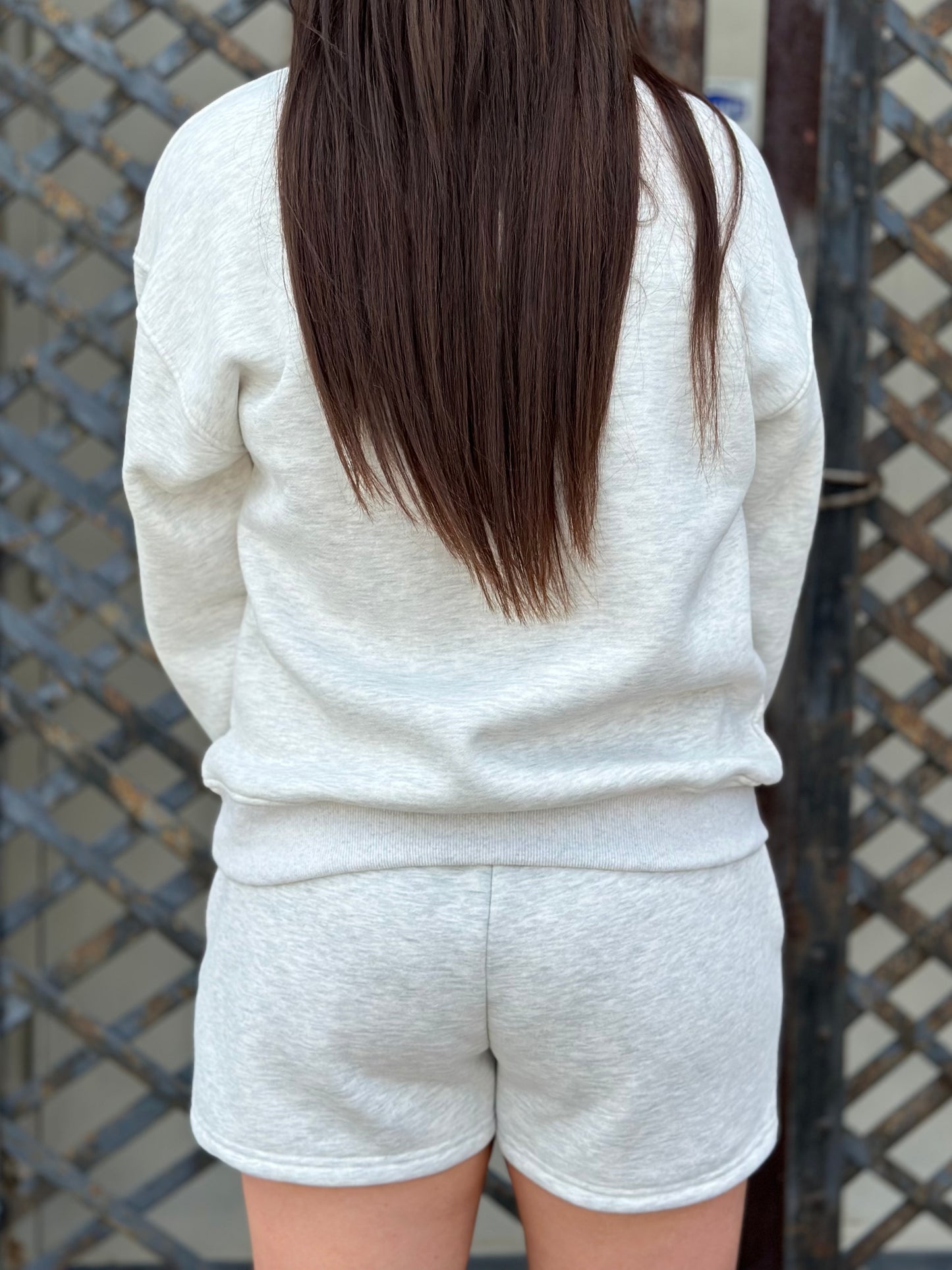 NEW! See You, Cowboy Shorts Set in H.Grey