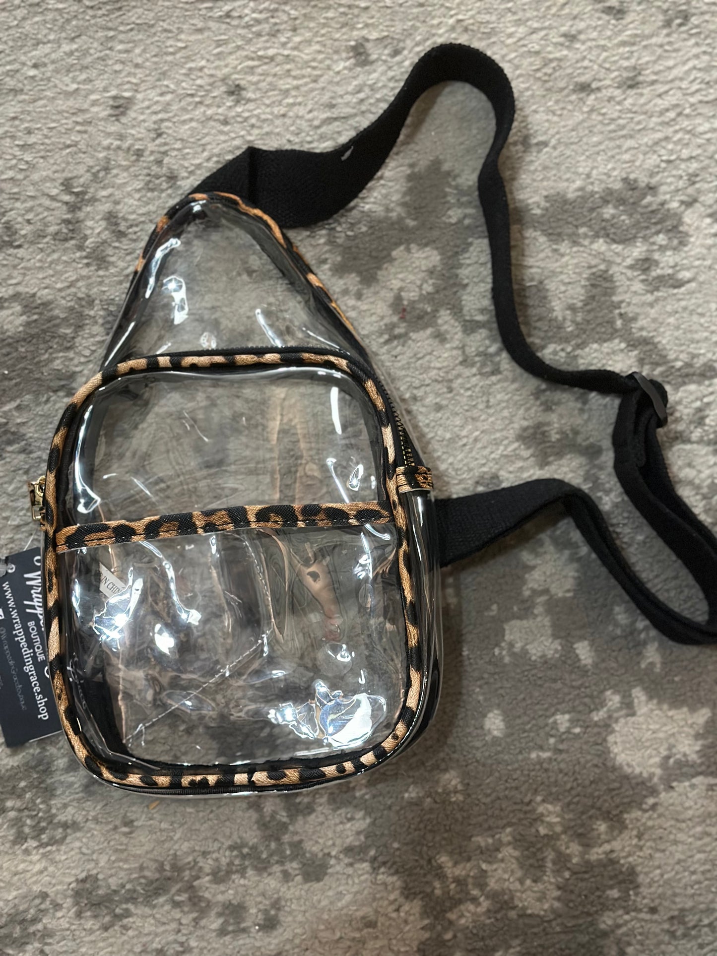 Ready for the Fun Clear Purse