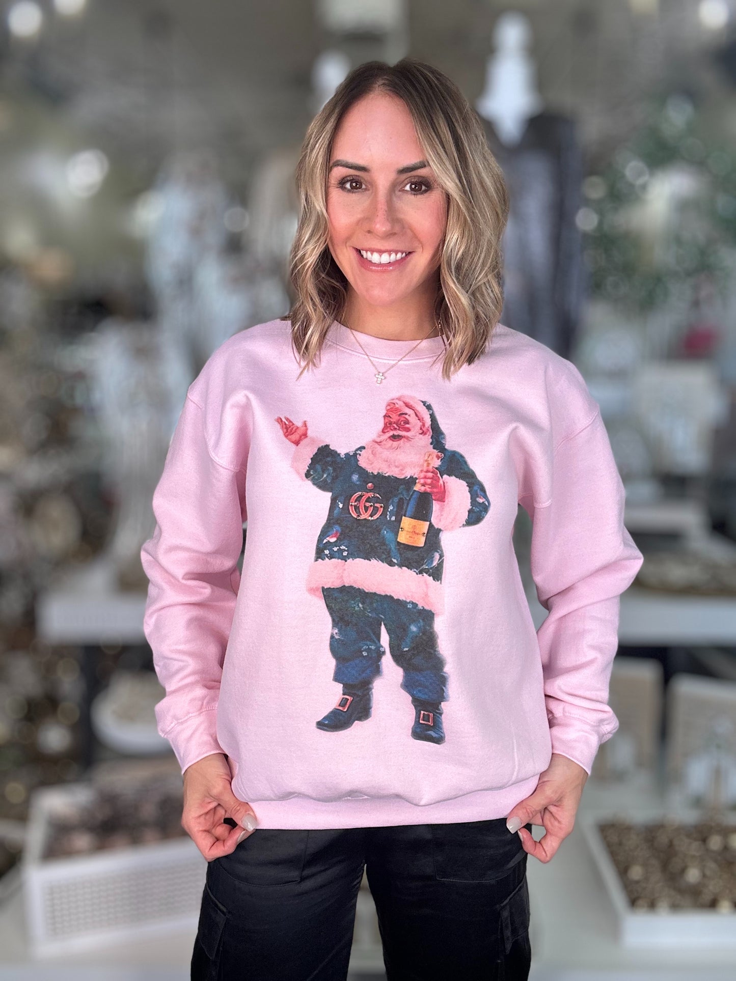 NEW! Boujee Santa Sweatshirt