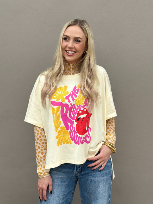 NEW! Rolling Stones Sequin Tee