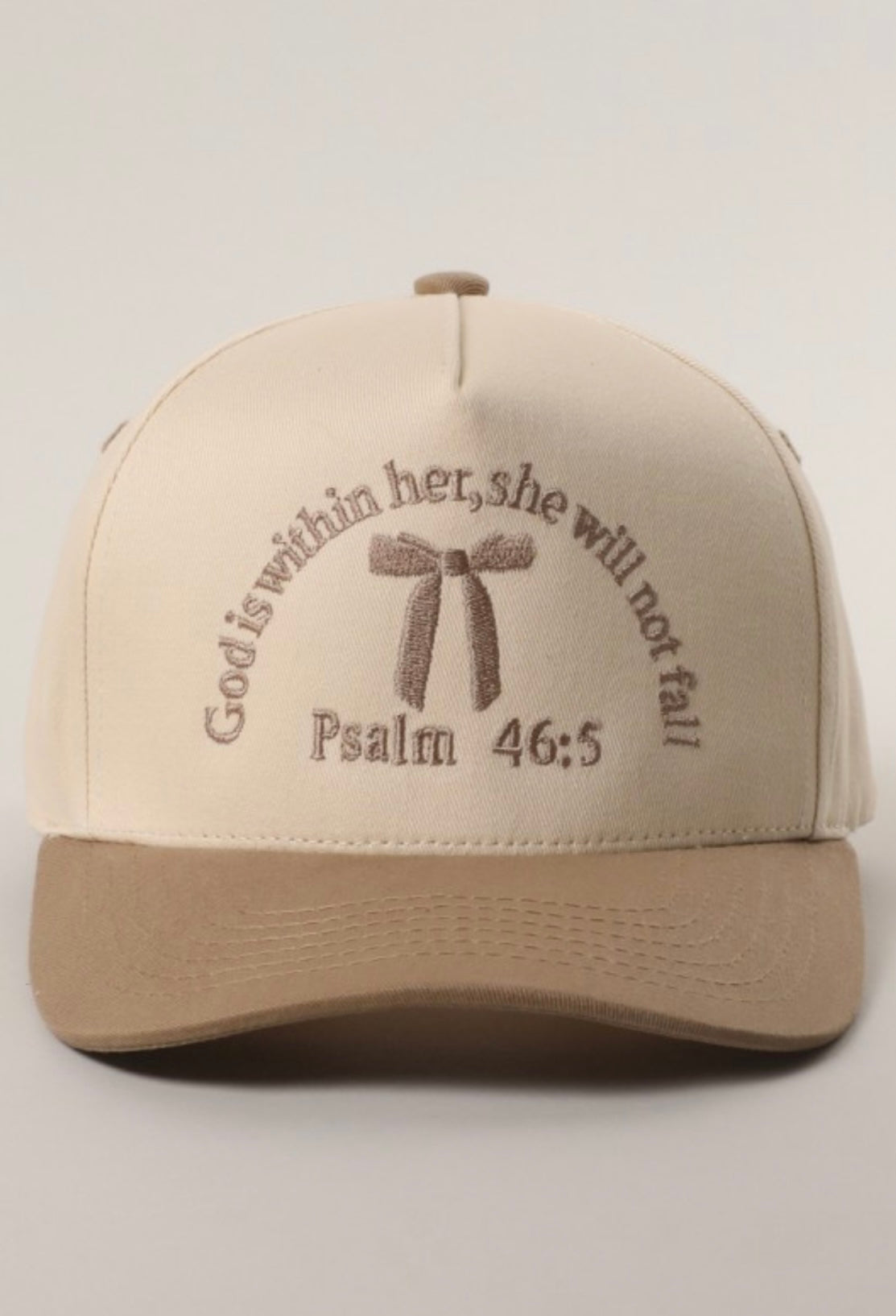Psalm 46:5 Ribbon Trucker Cap