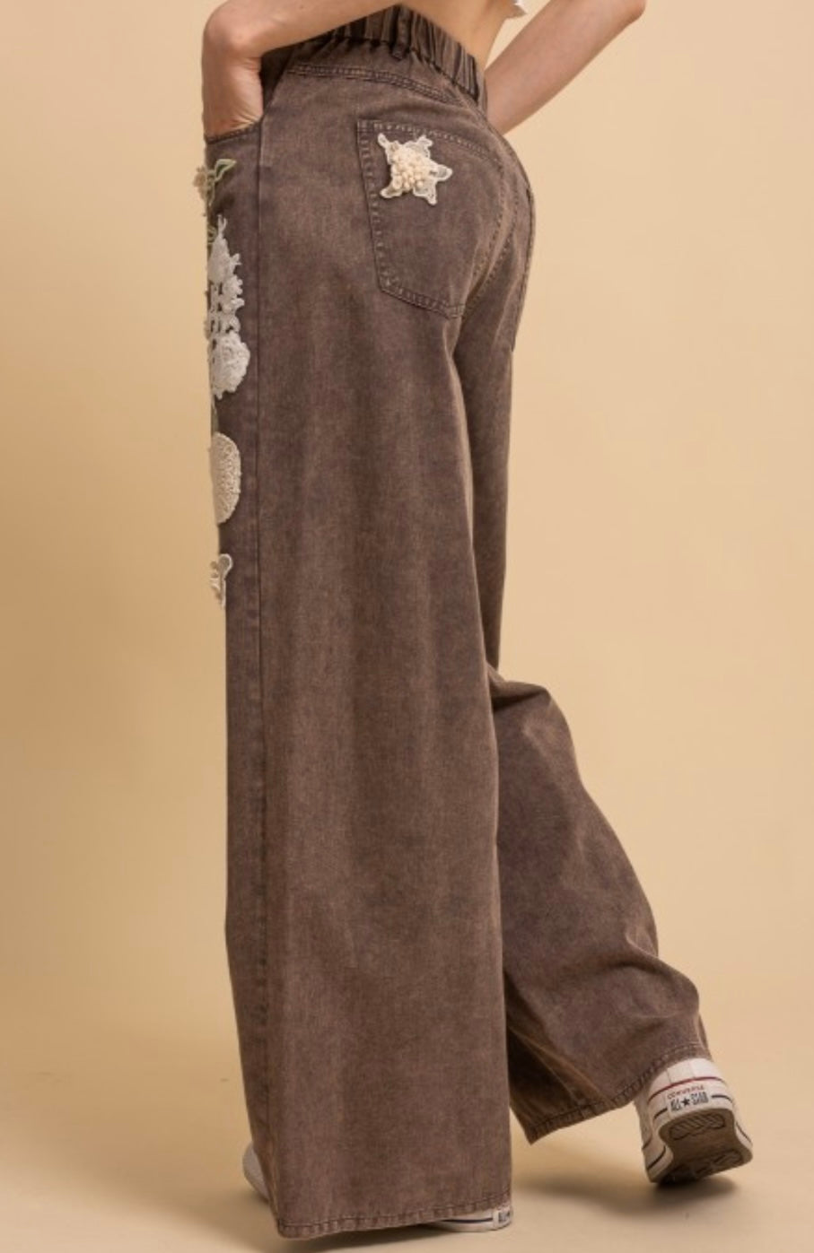 Valerie Vintage Crochet Pants