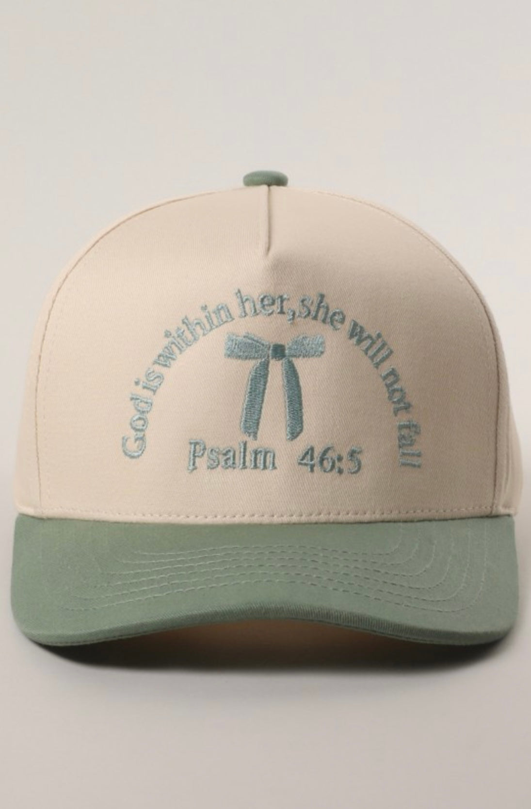 Psalm 46:5 Ribbon Trucker Cap
