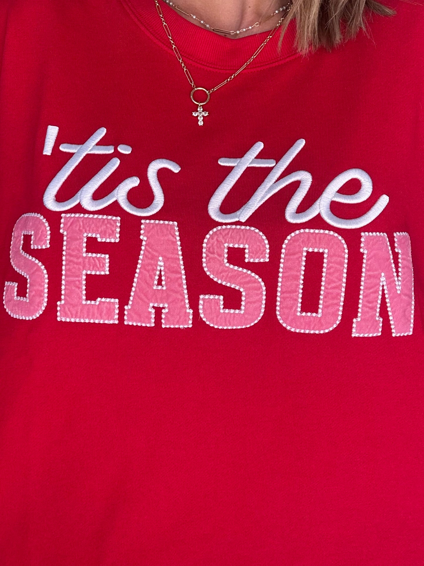 NEW! Tis The Season Sweatshirt in Red
