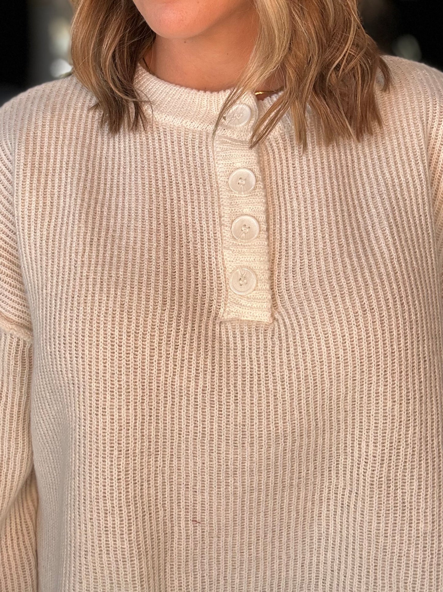 NEW! Snuggle Weather Ivory Sweater