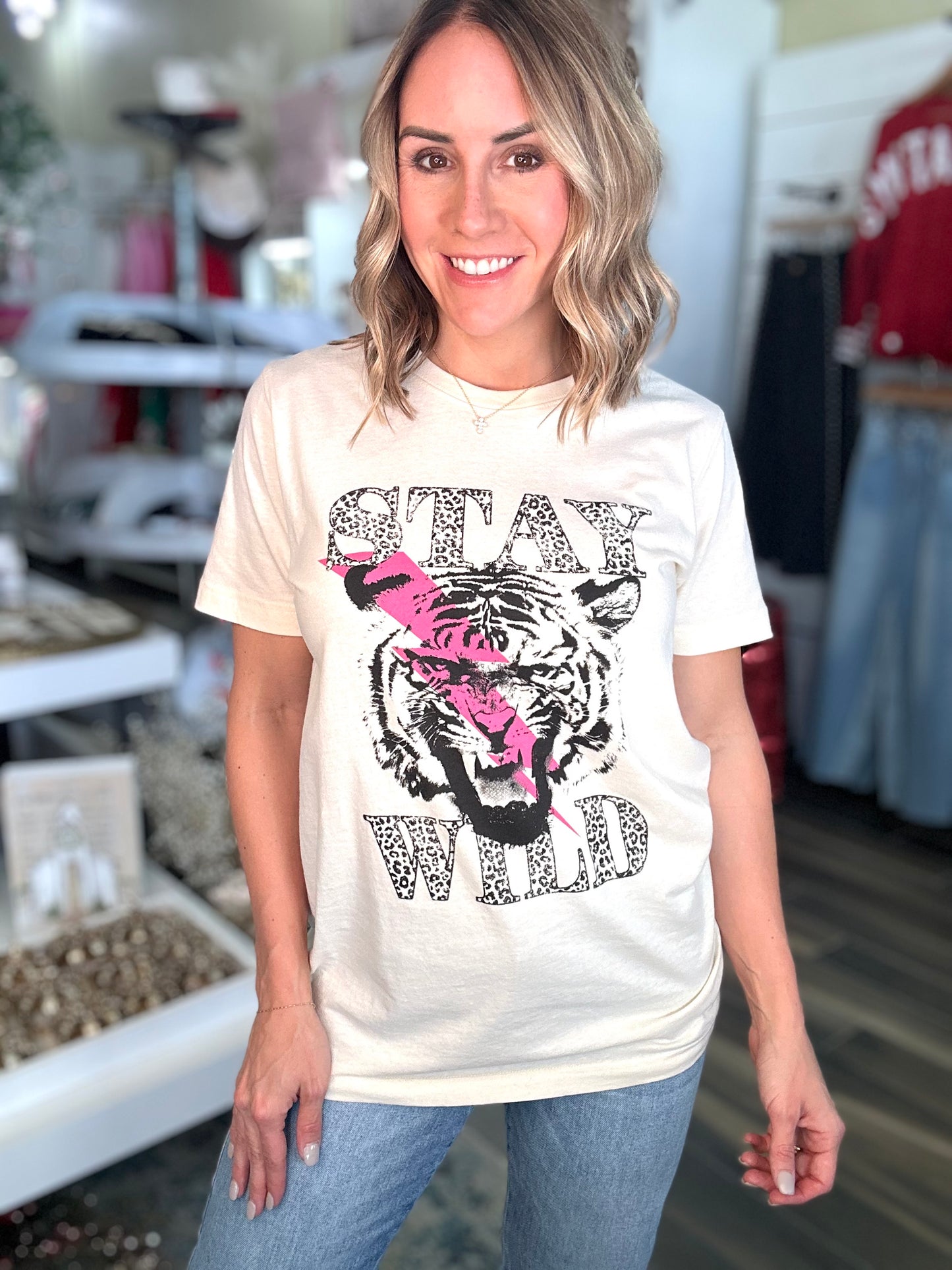 Stay Wild Tiger Graphic Tee