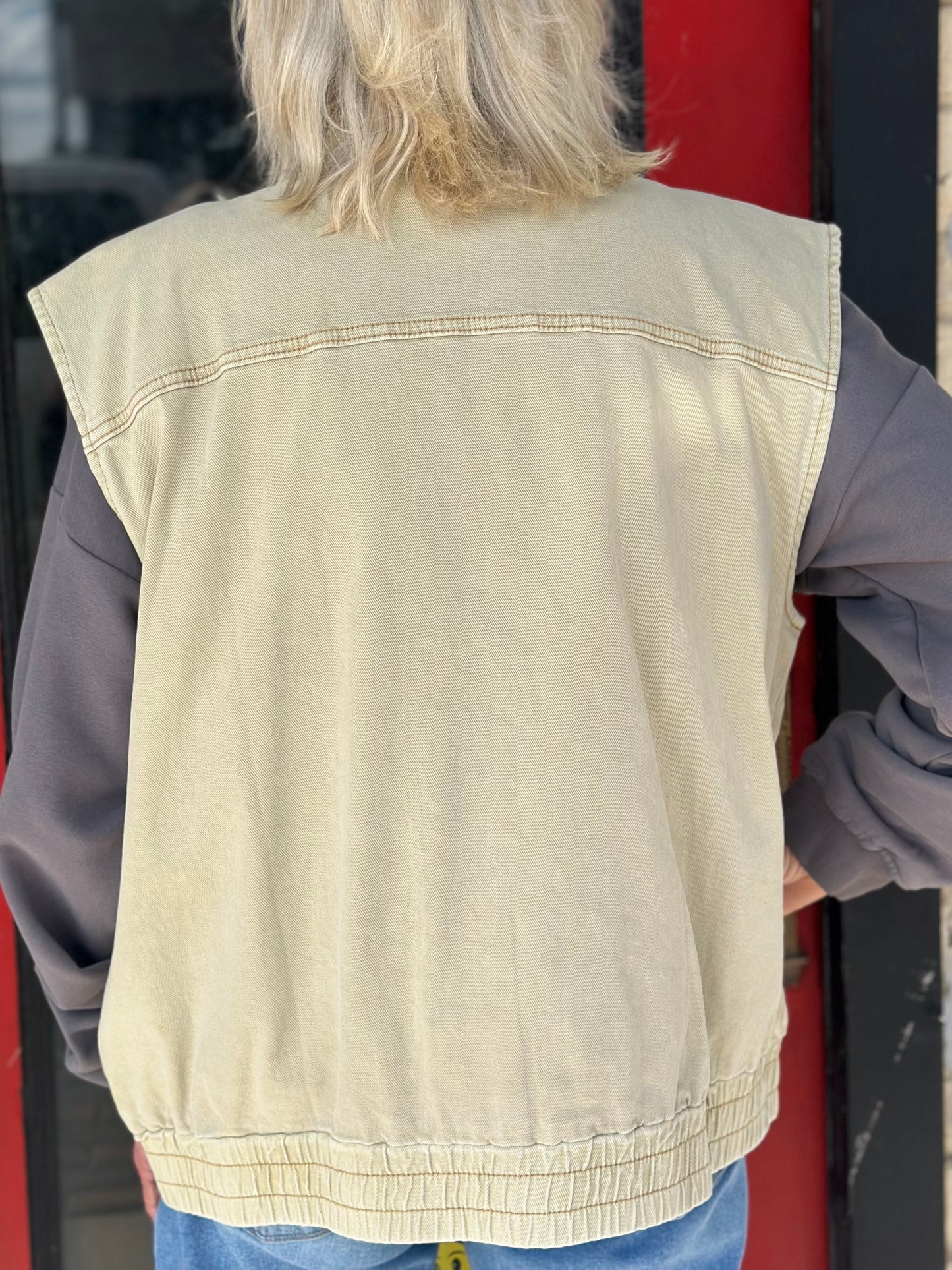 NEW! Cedar Creek Cutie Vest in Sandstone