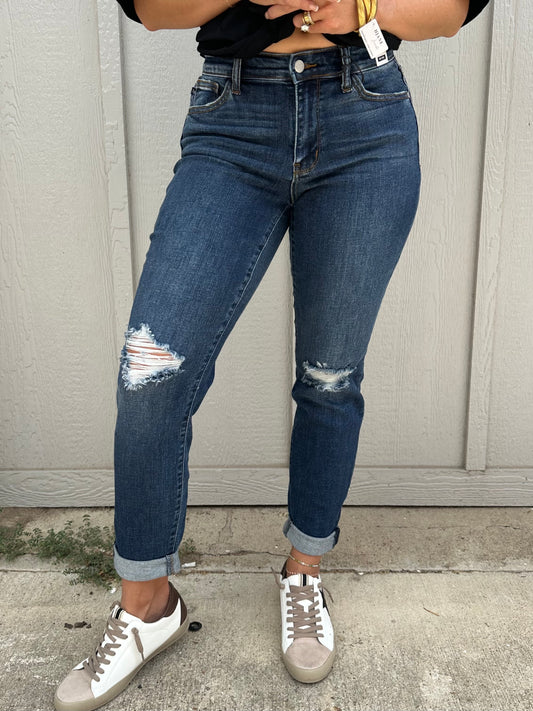 Judy Blue Alannis Mid-rise Jeans