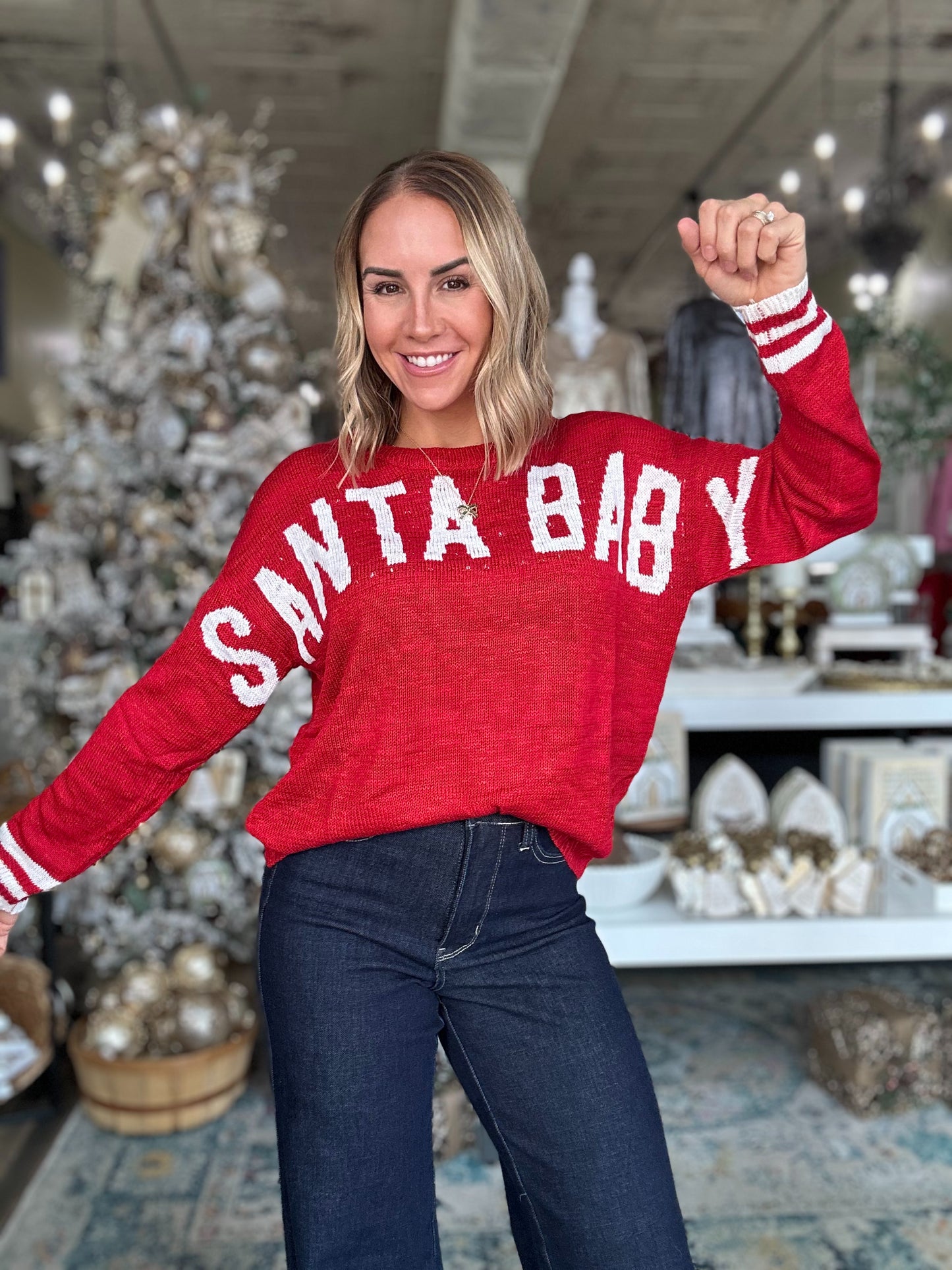 NEW! Santa Baby Everyday Sweater