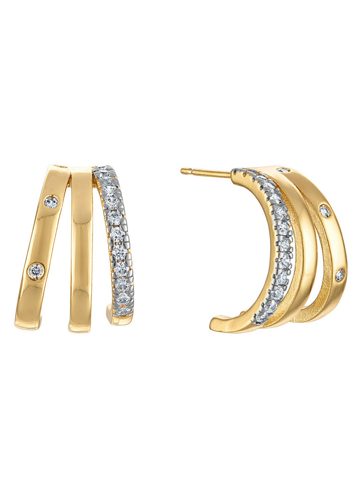 Kinsey Designs Teddy Large Triple Earring