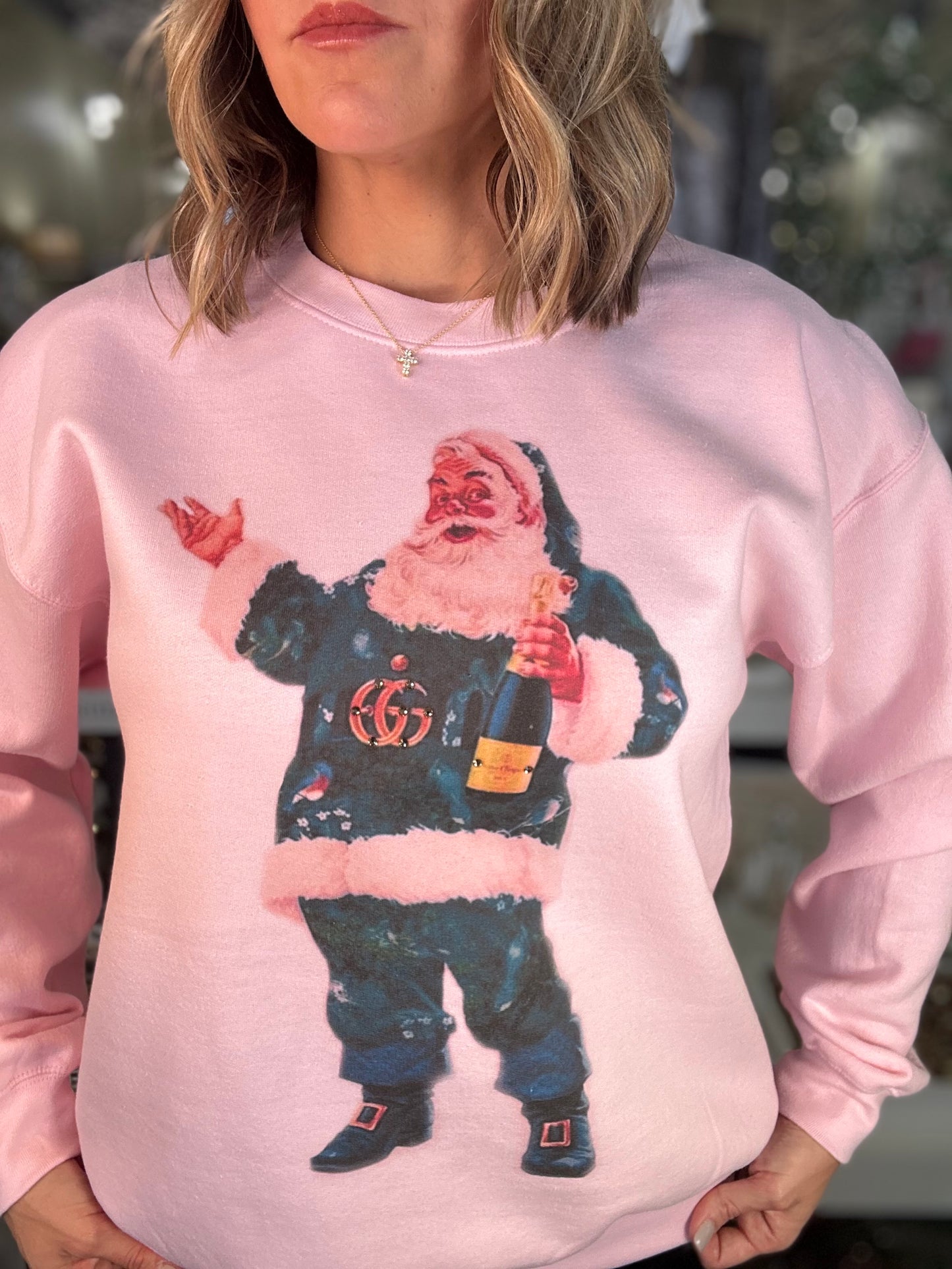 NEW! Boujee Santa Sweatshirt