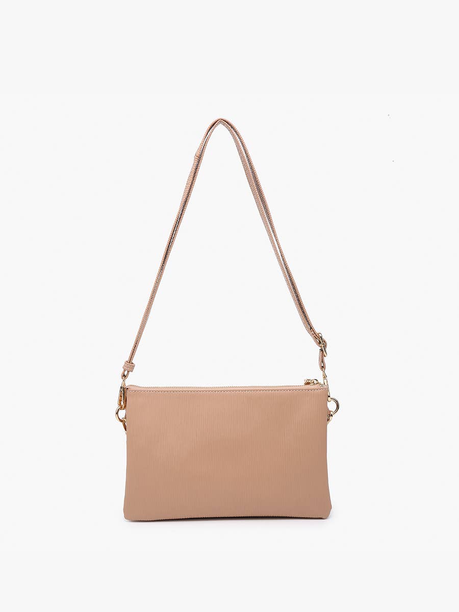 Izzy Textured Crossbody in Black