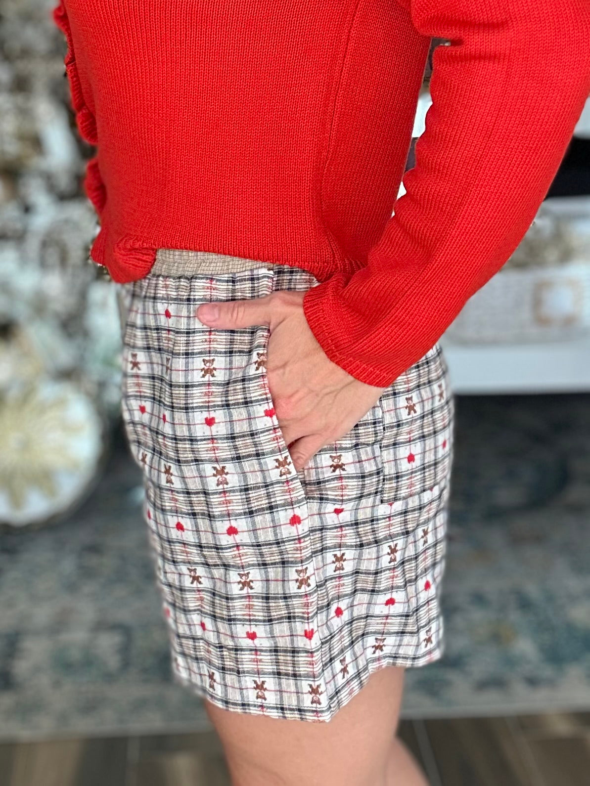 NEW! A Chill Holiday Boxer Style Shorts