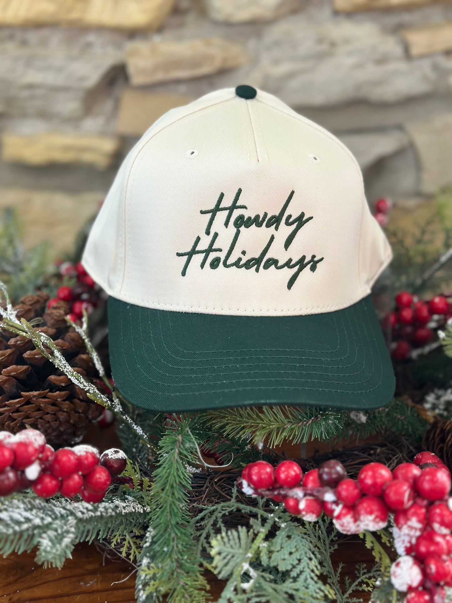 Howdy Holidays Cap