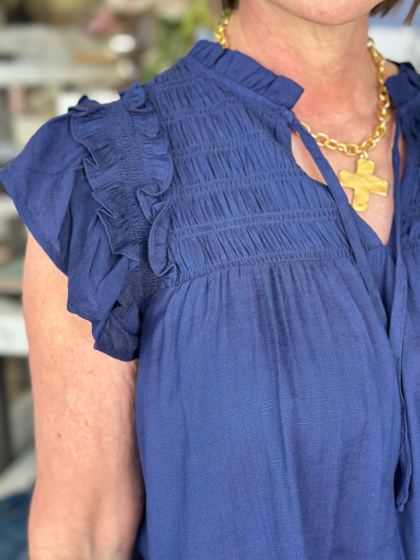 NEW! Adore Me Top in Navy
