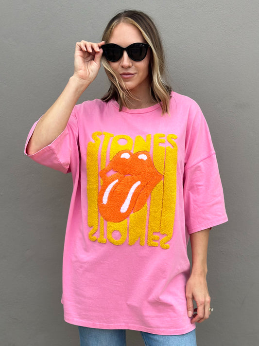 NEW! Rolling Stones Oversized Tee