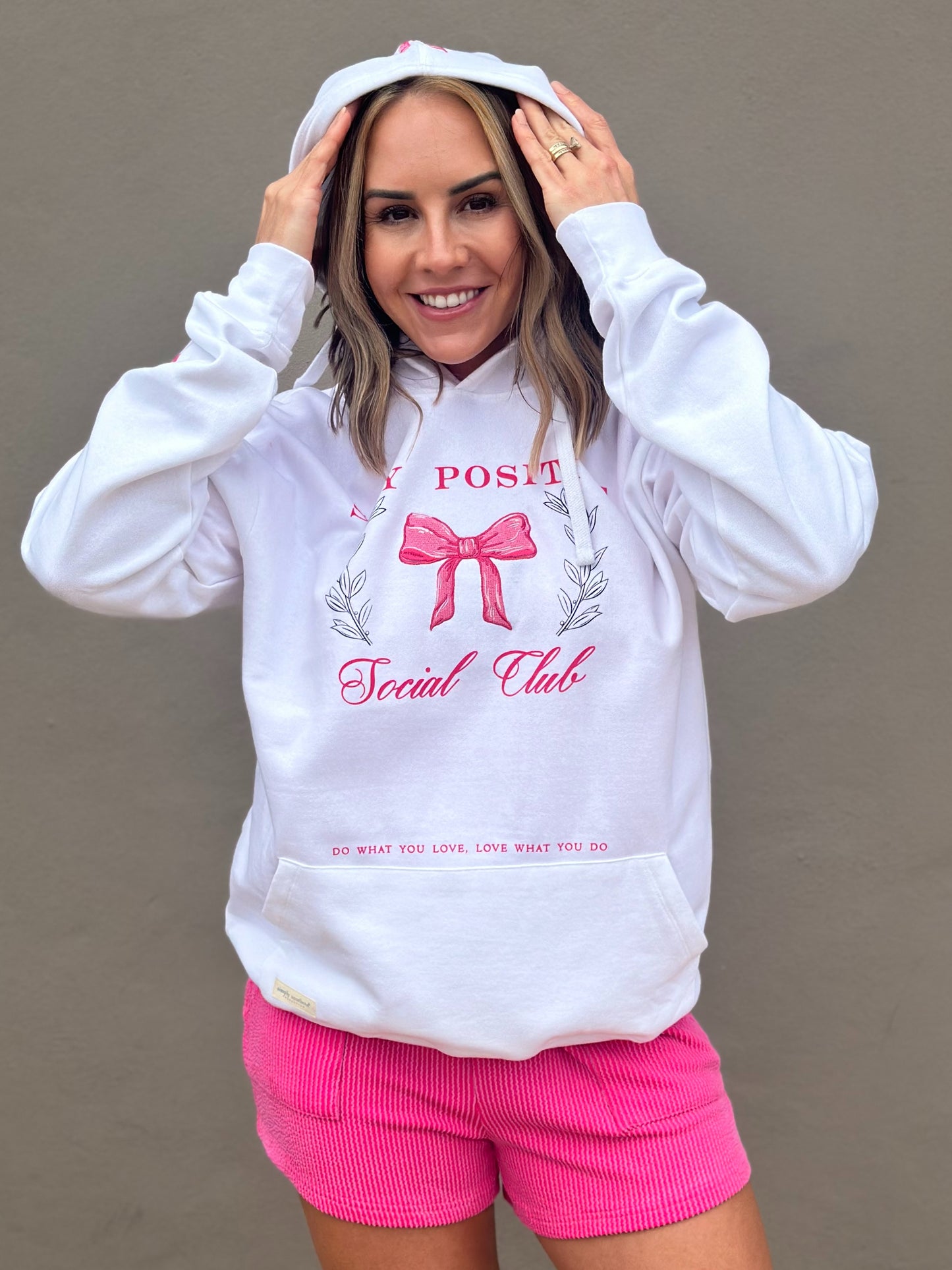 NEW! Stay Positive Sweatshirt Hoodie