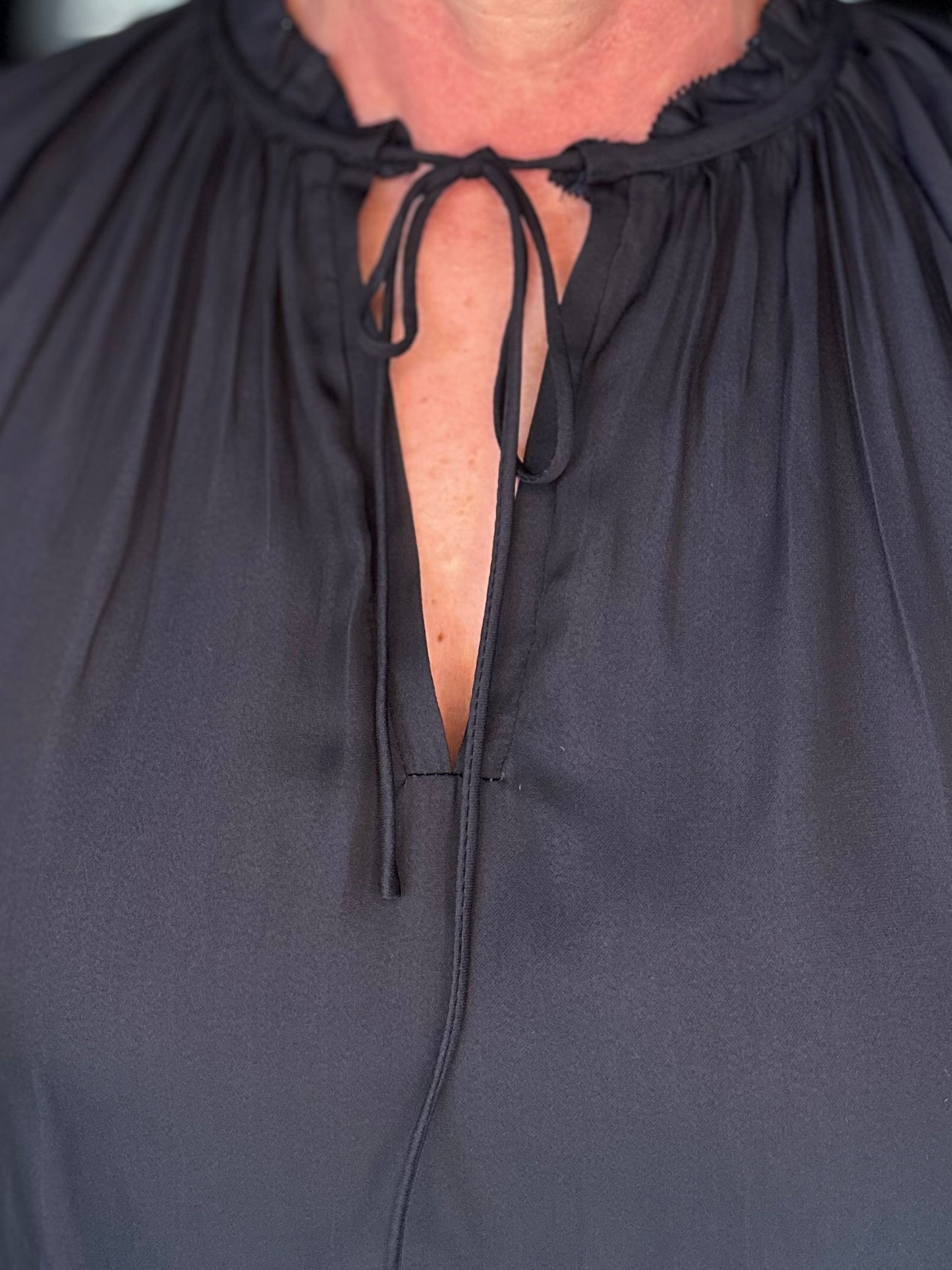 NEW! Subtle Elegance Top in Midnight