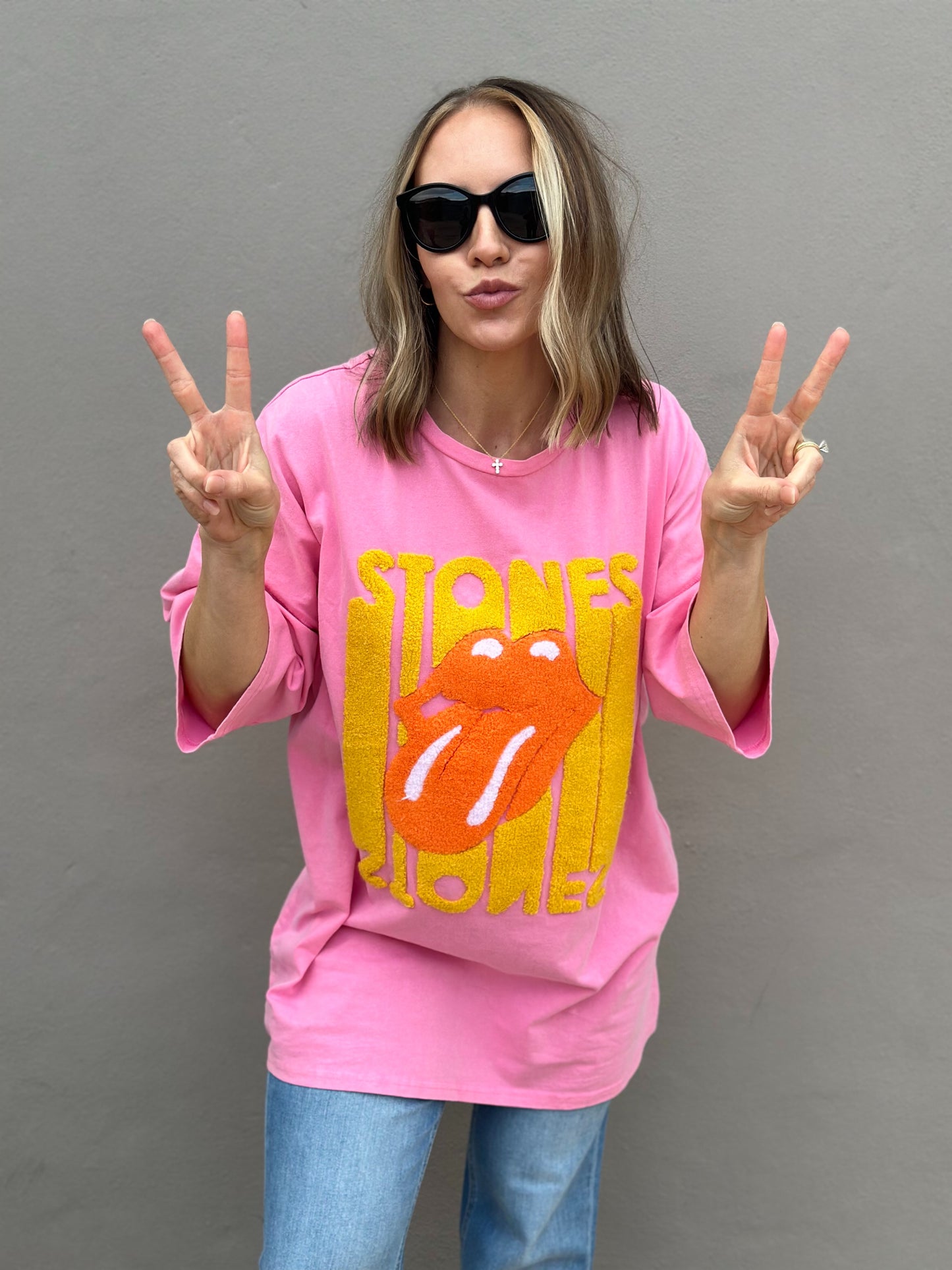 NEW! Rolling Stones Oversized Tee