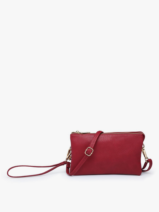 Riley Crossbody in Wine