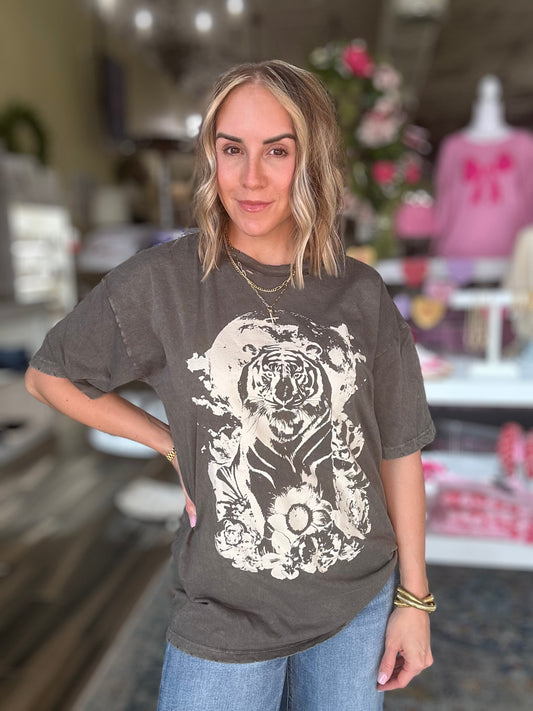 NEW! Fiercely Feminine Tiger Tee