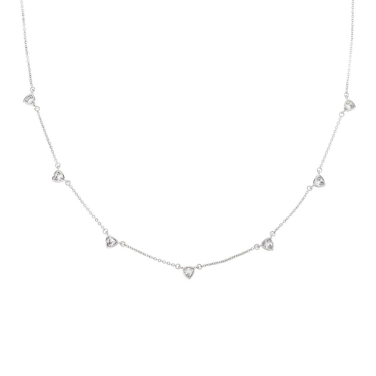 Brenda Grands Demi-Fine Gold CZ Drop Necklace