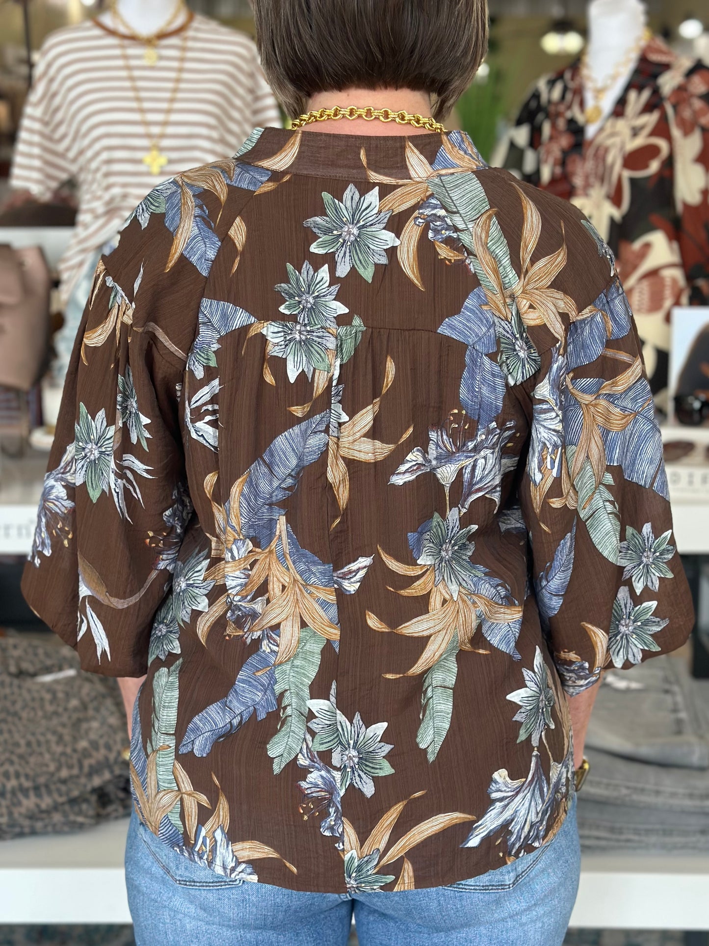 NEW! Nature's Floral Top