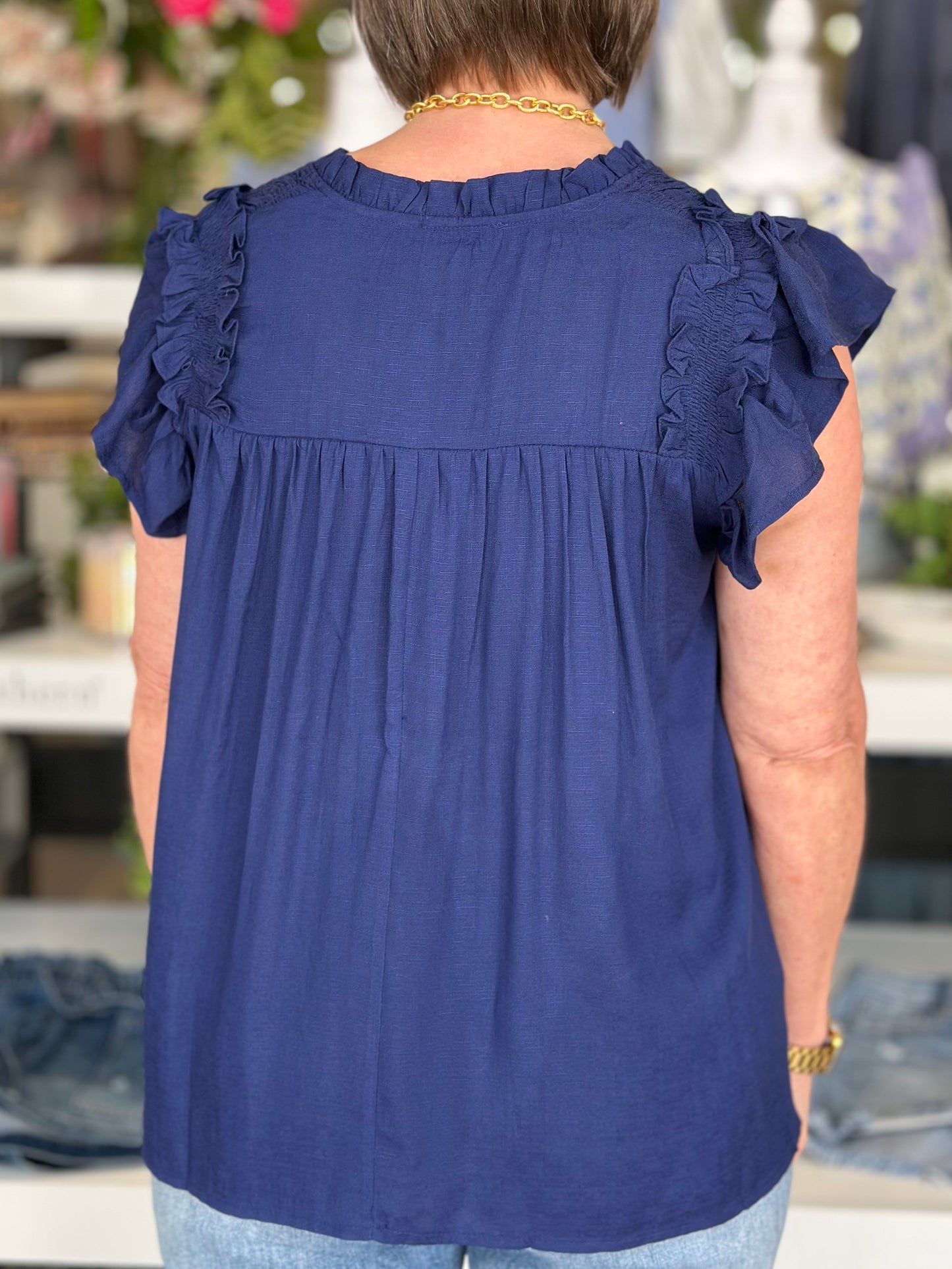 NEW! Adore Me Top in Navy