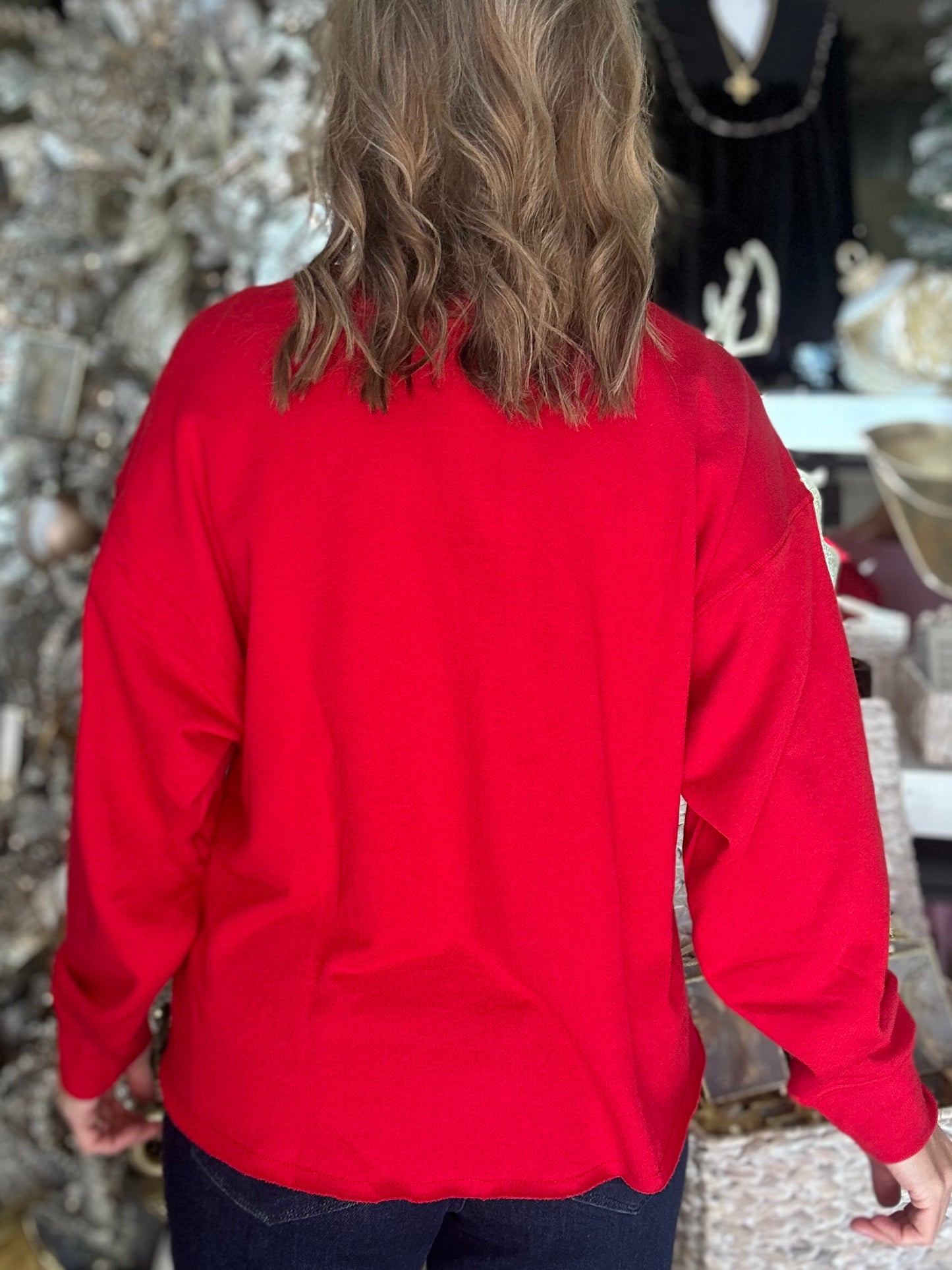 NEW! Tis The Season Sweatshirt in Red