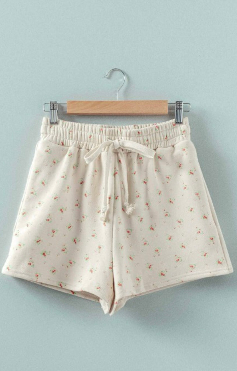 Delicately Floral Shorts Set