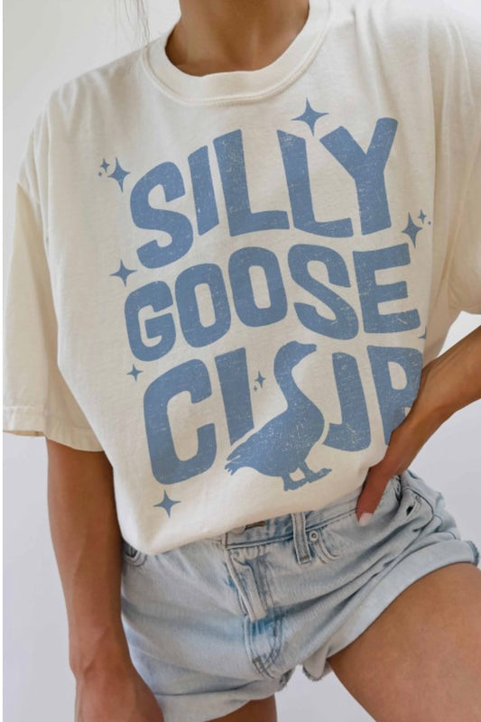 Silly Goose Club Oversized Tee