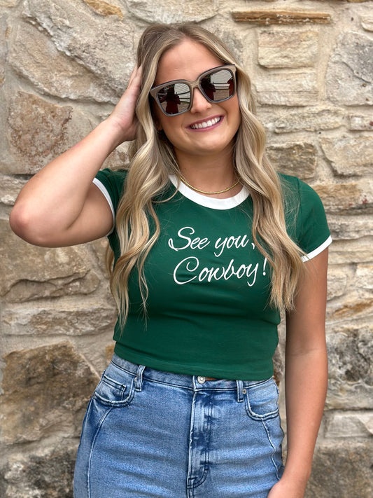 NEW! See You, Cowboy Baby Tee