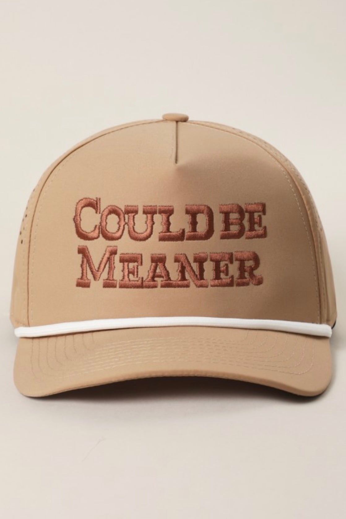 Could Be Meaner Rope Trucker Cap