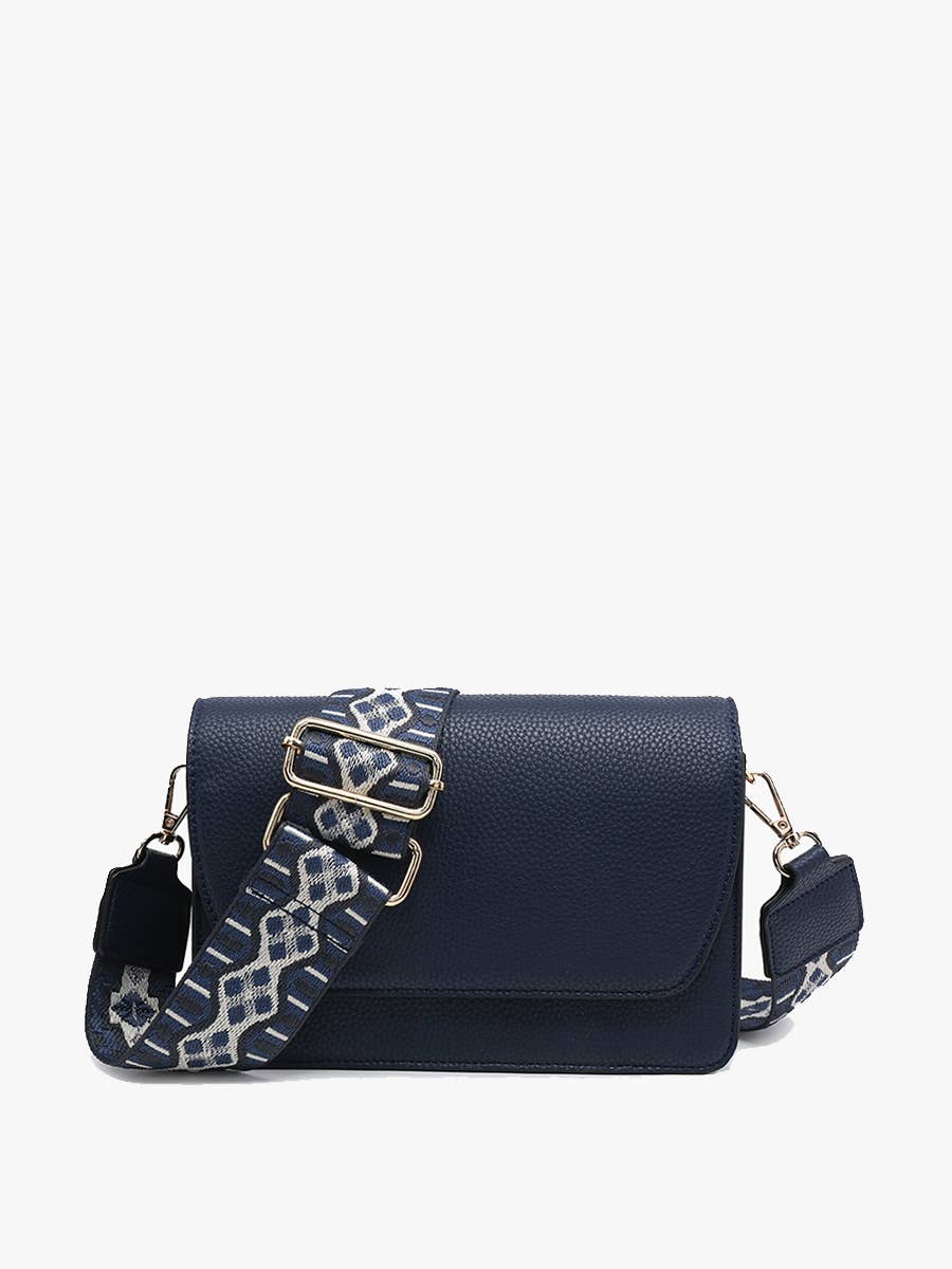 Noah Crossbody in Navy