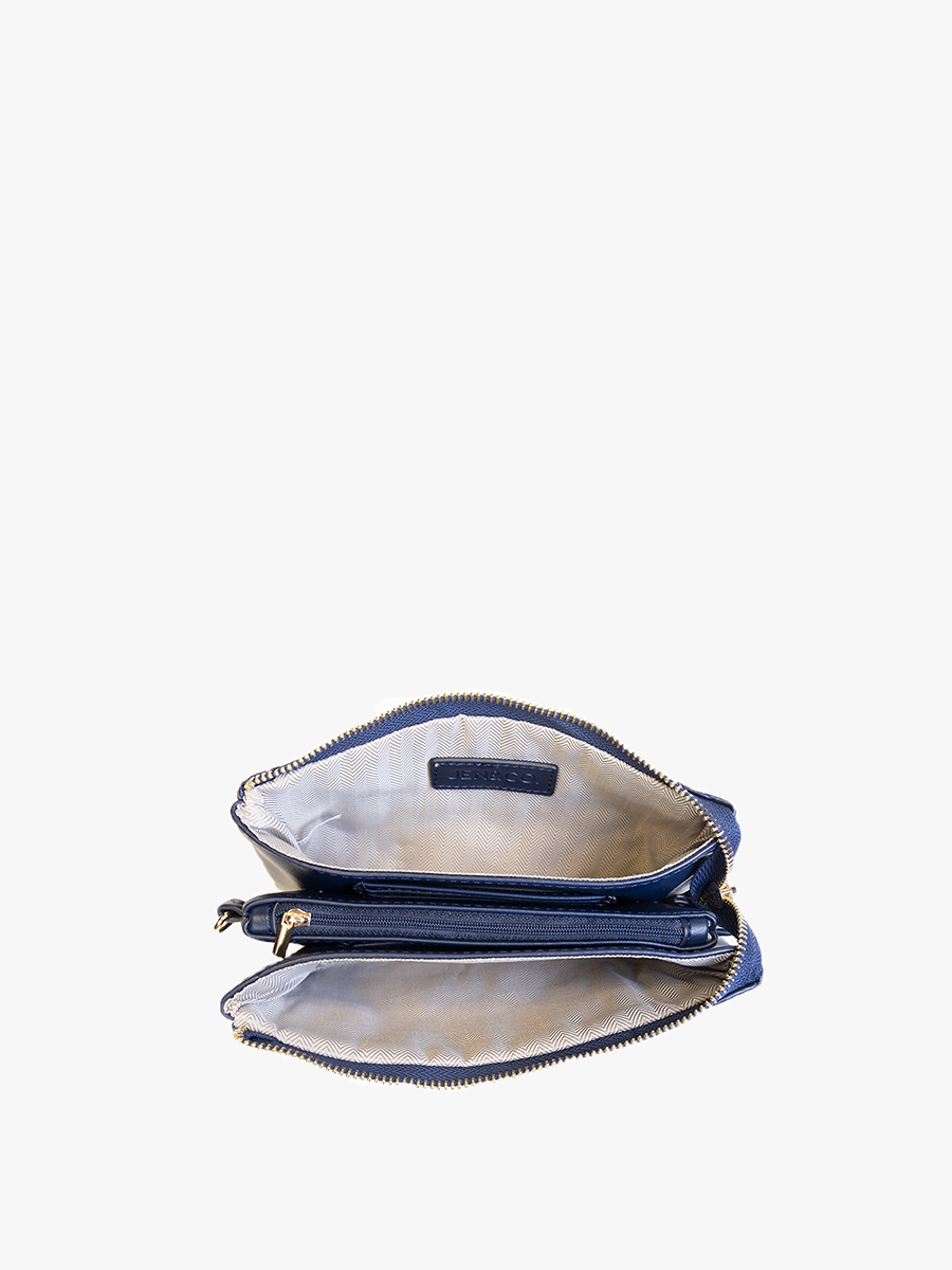 Riley Emerald Plaid Crossbody