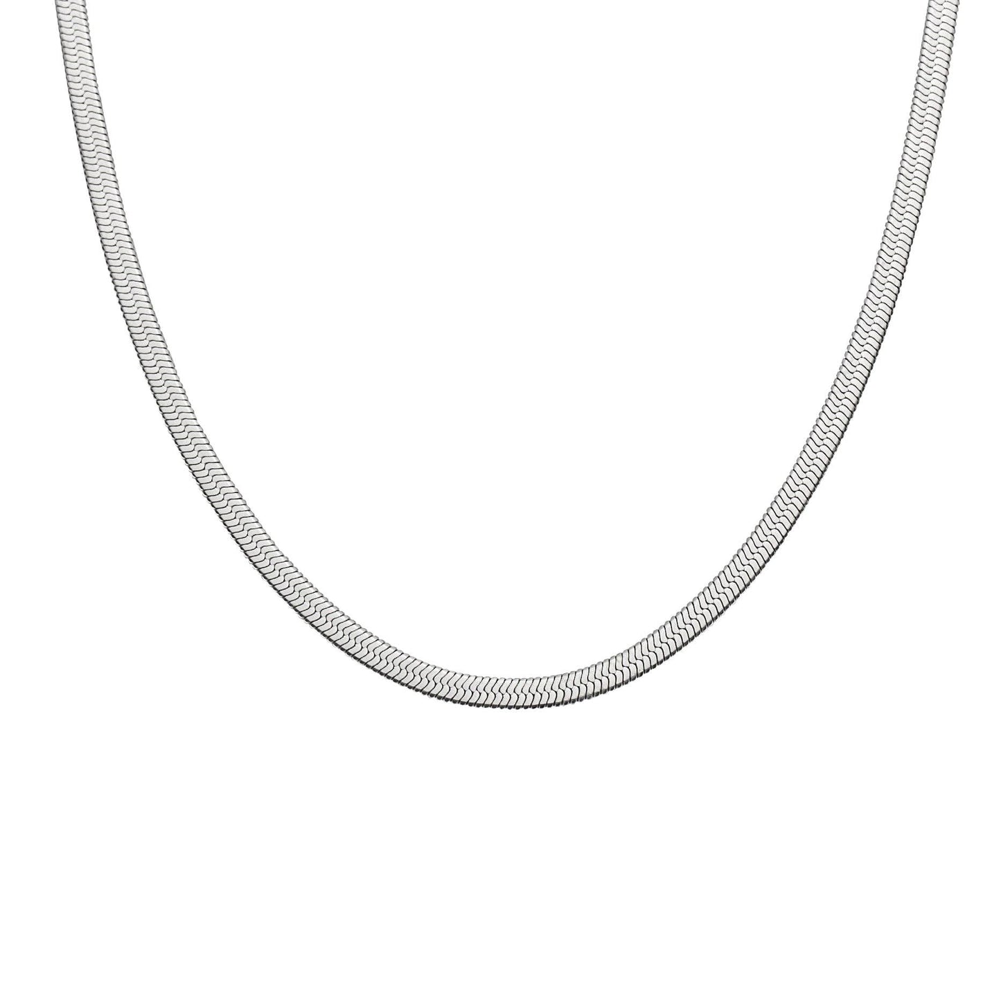 Brenda Grands Waterproof Large Gold Herringbone Necklace
